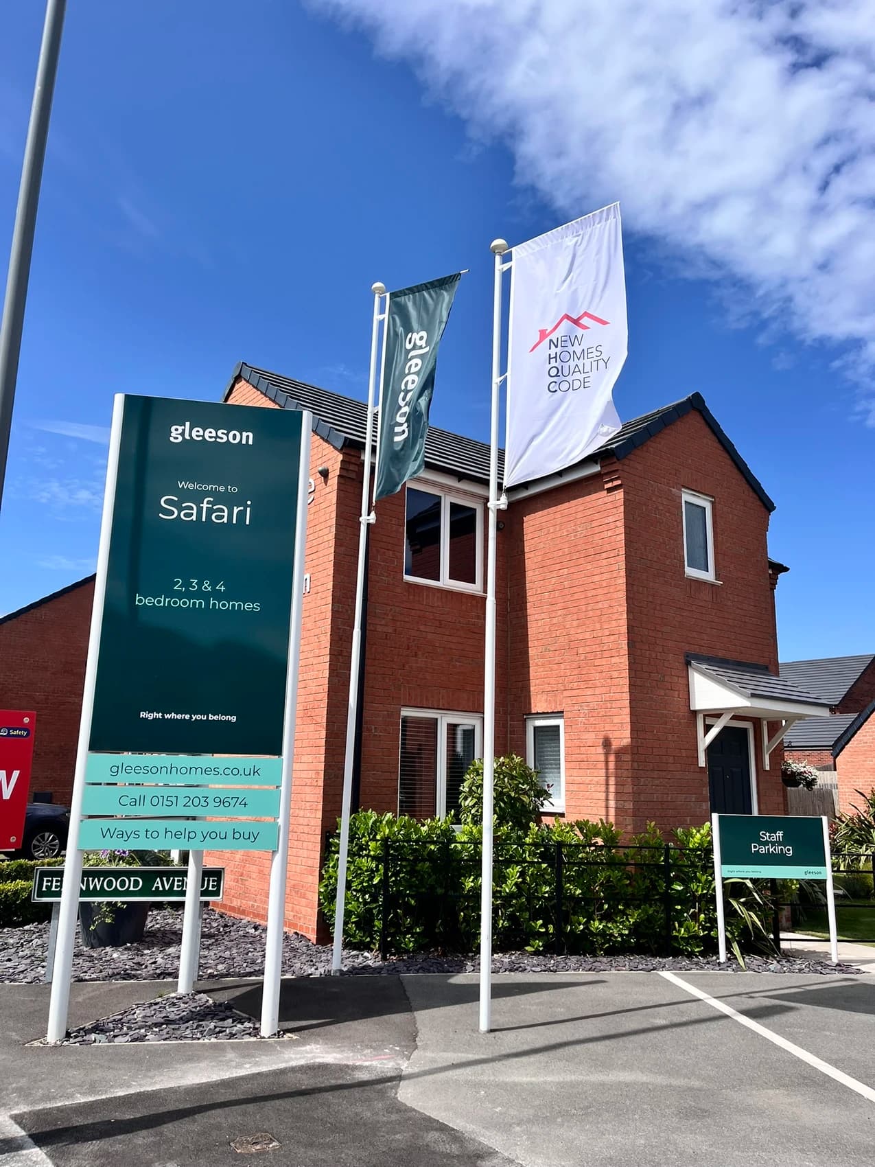 A picture of a builder in action from Gleeson, the development partners of North Huyton Communities Future for the Revive programme.