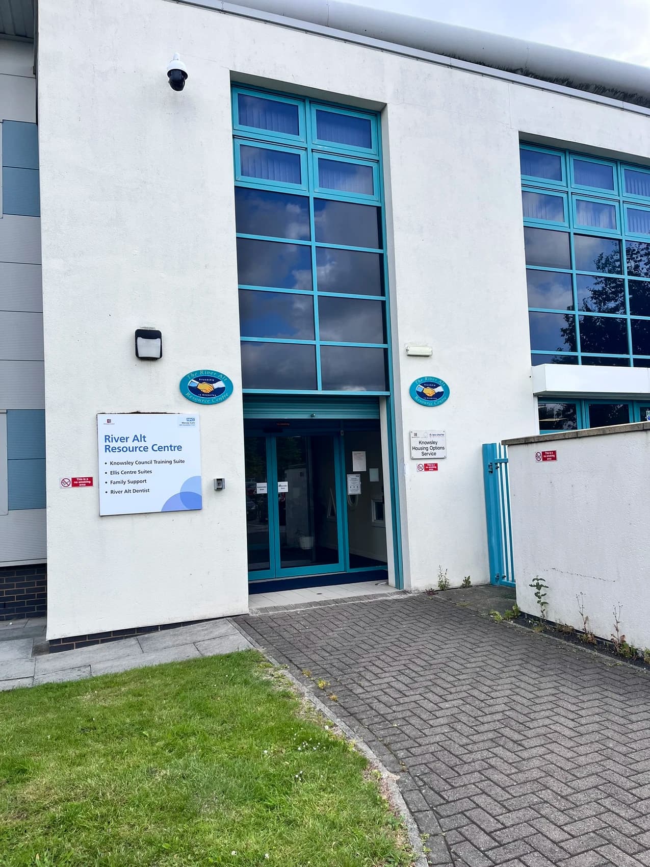 A picture of the River Alt Resource Centre located in North Huyton, once occupied by North Huyton Communities Future, now occupied by Knowsley Council and let out for different services.